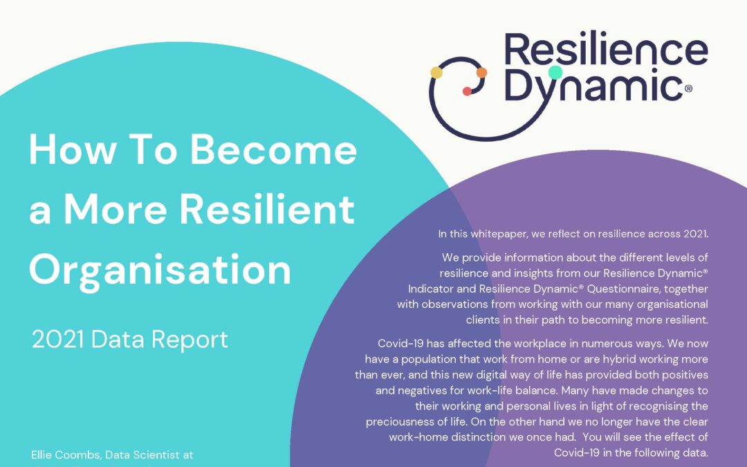 Resilient Organisation; How are they built?